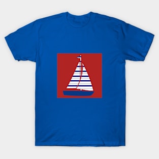 Racer Sailboat T-Shirt